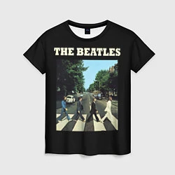 Женская футболка The Beatles: Abbey Road