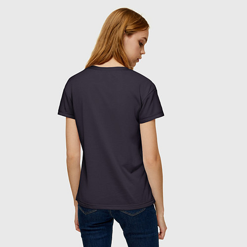Женская футболка Dead Spaсe: Blue Style / 3D-принт – фото 4