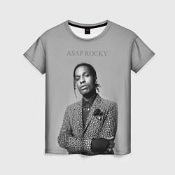 Женская футболка ASAP Rocky: Grey Fashion