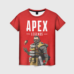 Женская футболка Apex Legends: Red Caustic