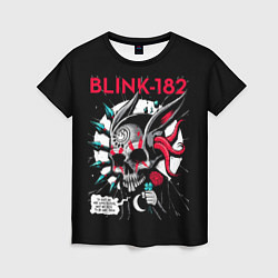 Женская футболка Blink-182: Death Punk