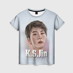 Женская футболка BTS K.S.Jin