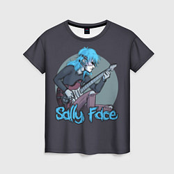 Футболка женская Sally Face: Rock, цвет: 3D-принт