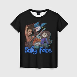 Женская футболка Sally Face: Rock Band