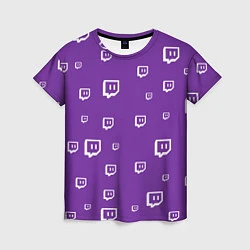 Женская футболка Twitch Pattern