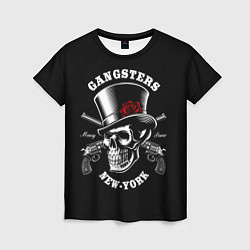 Женская футболка Gangster New York