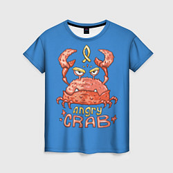 Женская футболка Hungry Crab
