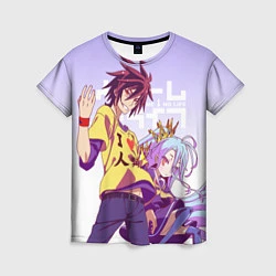 Женская футболка No Game No Life