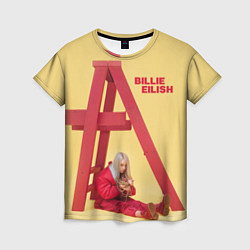 Женская футболка Billie Eilish: Dont smile at me