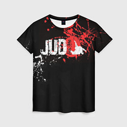 Женская футболка Judo Blood
