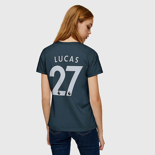 Женская футболка FC Tottenham: Lukas Third 18-19 / 3D-принт – фото 4