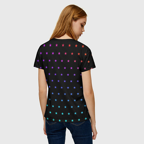 Женская футболка Иди на XYN / 3D-принт – фото 4