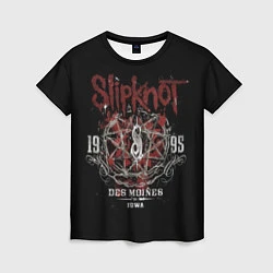 Женская футболка Slipknot 1995