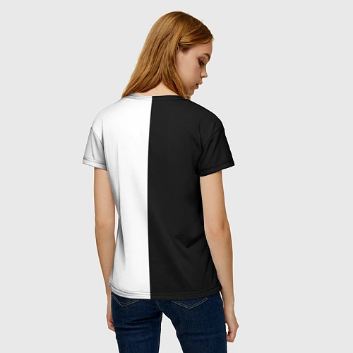 Женская футболка Егор Крид: ЕК / 3D-принт – фото 4