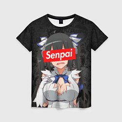 Женская футболка Senpai Boobs