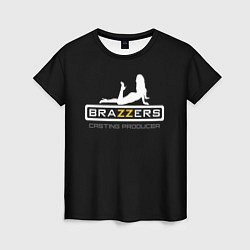Женская футболка Brazzers casting producer