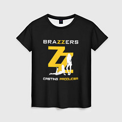 Женская футболка Brazzers Casting-producer