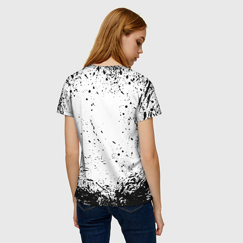 Женская футболка L textured / 3D-принт – фото 4