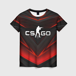 Женская футболка CS GO logo