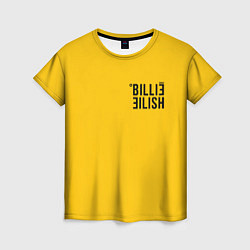 Футболка женская BILLIE EILISH: Reverse, цвет: 3D-принт