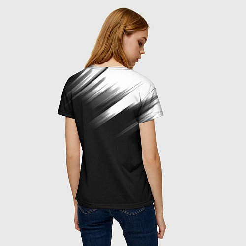 Женская футболка Billie Eilish / 3D-принт – фото 4