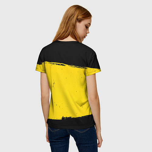 Женская футболка Billie Eilish / 3D-принт – фото 4