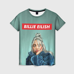 Футболка женская Billie Eilish, цвет: 3D-принт