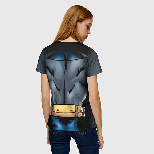 Женская футболка Batman костюм / 3D-принт – фото 4
