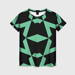 Женская футболка Abstract zigzag pattern