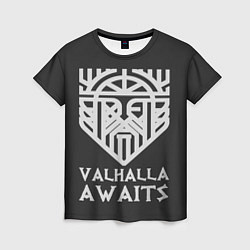 Женская футболка Valhalla awalts