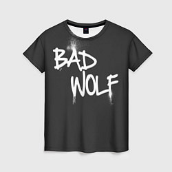 Футболка женская Bad Wolf, цвет: 3D-принт