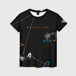 Женская футболка Half-life