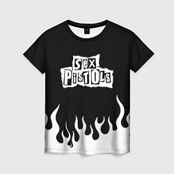 Футболка женская Sex Pistols, цвет: 3D-принт