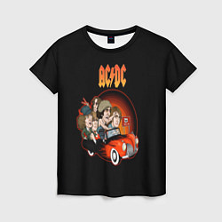 Женская футболка ACDC