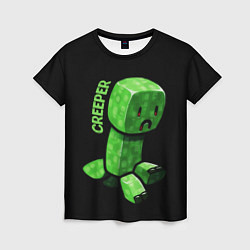 Женская футболка MINECRAFT CREEPER