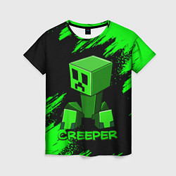 Женская футболка MINECRAFT CREEPER