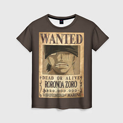 Женская футболка One Piece Wanted