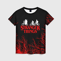 Женская футболка STRANGER THINGS