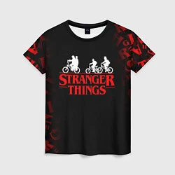 Женская футболка STRANGER THINGS