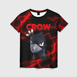 Женская футболка BRAWL STARS CROW