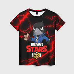 Женская футболка BRAWL STARS CROW