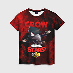 Женская футболка BRAWL STARS CROW