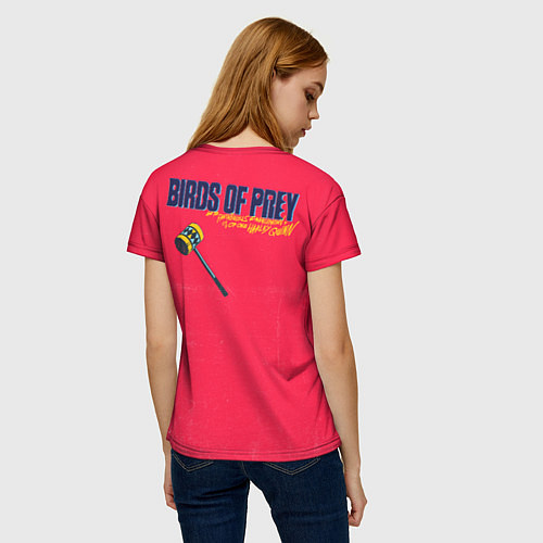 Женская футболка Birds of Pre Harley Quinn / 3D-принт – фото 4