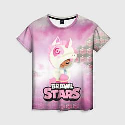 Женская футболка Leon Unicorn Brawl Stars