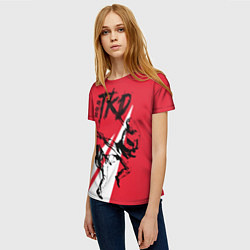 Футболка женская Taekwondo, цвет: 3D-принт — фото 2