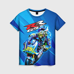 Женская футболка Suzuki MotoGP