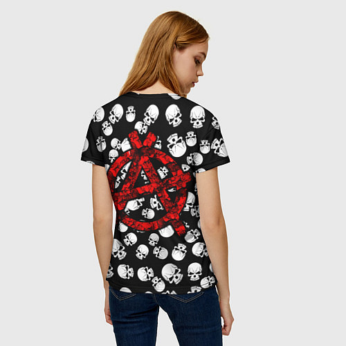 Женская футболка Король и Шут Анархия / 3D-принт – фото 4