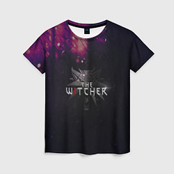 Женская футболка Ведьмак Witcher