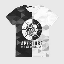 Футболка женская PORTAL, цвет: 3D-принт