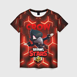 Женская футболка BRAWL STARS CROW